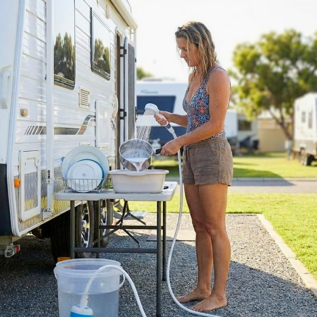 WildFlow-Portable Shower & Rinse Kit 50% OFF