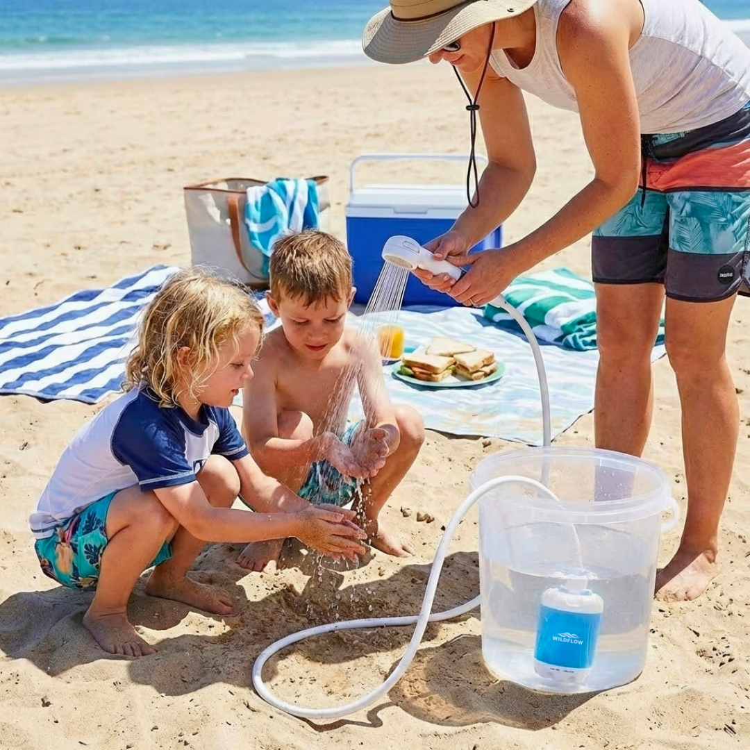 WildFlow-Portable Shower & Rinse Kit 50% OFF